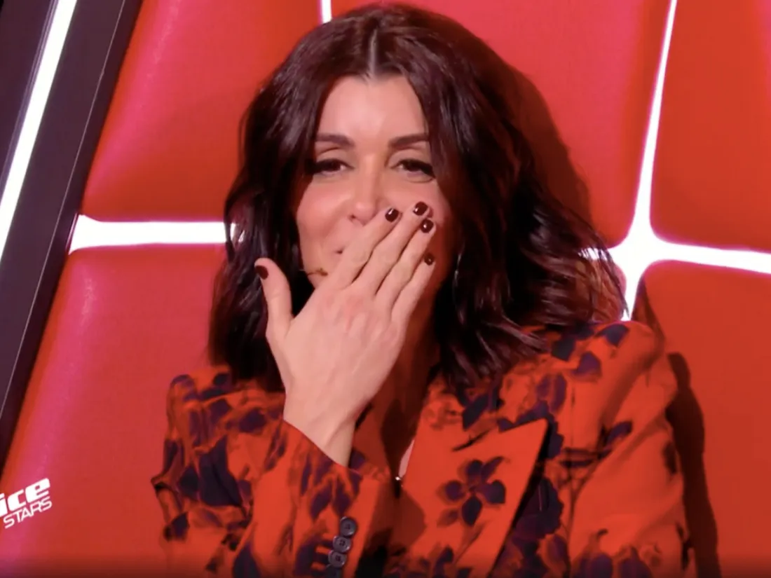 Jenifer n'a pas pu retenir ses larmes 